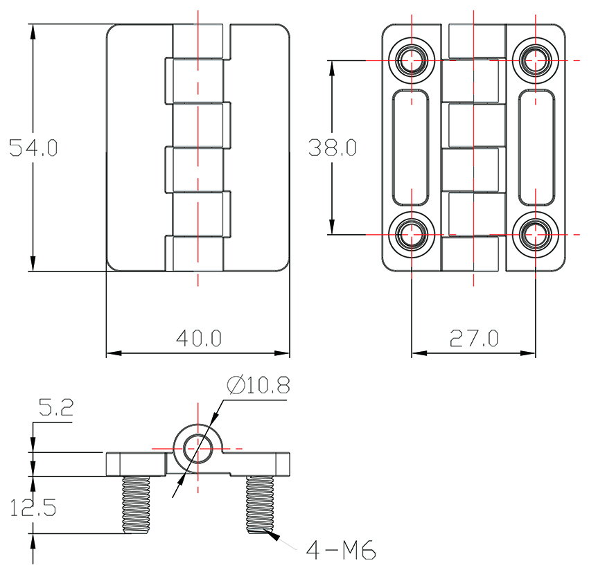 HGS-209 Heavy Duty Stainless Steel Butt Hinge