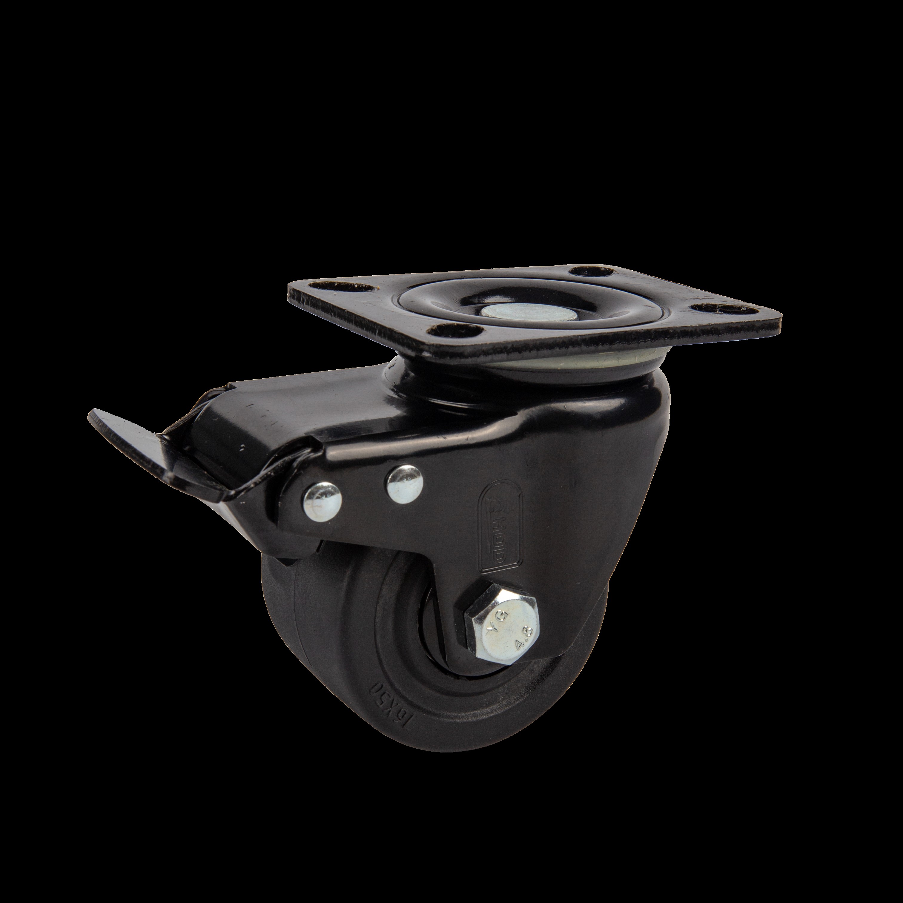 Heavy Duty Low Profile Caster AC-3JPBHD